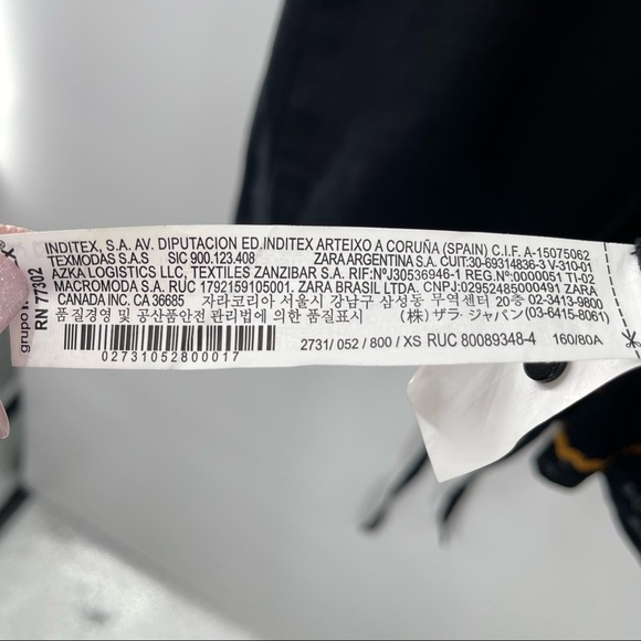 Zara Woman Boho Linen Tunic Pompom Detail Whimsygoth Nature Size XS - Picture 5 of 8